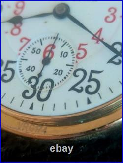 WOW Hamilton 992 Pocket Watch MINTY BOC DISPLAY CASE 21 FURGISON DIAL Very Nice