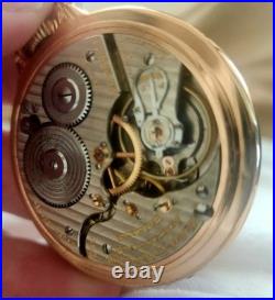 WOW Hamilton 992 Pocket Watch MINTY BOC DISPLAY CASE 21 FURGISON DIAL Very Nice