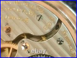 WOW Hamilton 992 Pocket Watch MINTY BOC DISPLAY CASE 21 FURGISON DIAL Very Nice