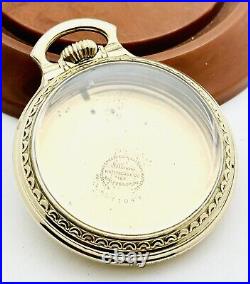 WOW Size 16S Illinois Watch Case 7471044 10K RGP Pocket Watch Case