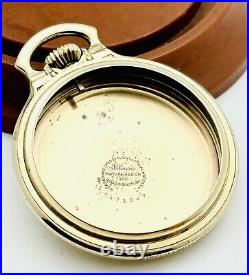 WOW Size 16S Illinois Watch Case 7471044 10K RGP Pocket Watch Case