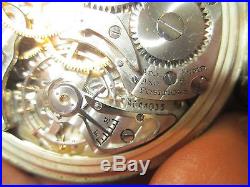 WWII MILITARY HAMILTON 22J 4992B movement MENS FANCY CASE noRUNNING Pocket Watch