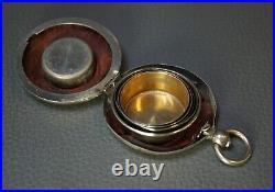 WWI Antique Scout Collapsible Cup Pocket Hunter Watch Case Compass EC Pistols
