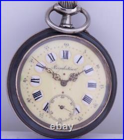 WWI Imperial Russian Officer's Award Pocket Watch-Tsar Nicholas II Monogram Case