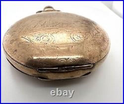 Wadsworth 20 Year Gold Filled 18s Pocket Watch Case Only