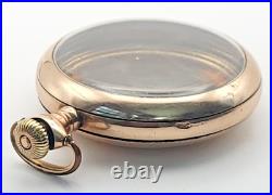 Wadsworth Referee 18s Gold-Filled Pocket Watch Case 20 Year 46 grams -SB12W4