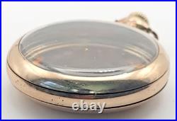 Wadsworth Referee 18s Gold-Filled Pocket Watch Case 20 Year 46 grams -SB12W4