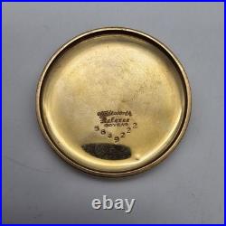 Wadsworth Referee Gold-Filled Pocket Watch Case 20 Year