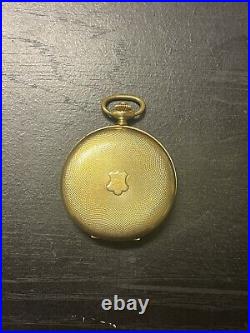Wakmann Swiss Made 17 Jewels Incabloc Pocket Watch (12 KT Gold Filled Watch Fob)