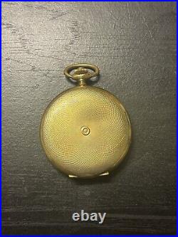 Wakmann Swiss Made 17 Jewels Incabloc Pocket Watch (12 KT Gold Filled Watch Fob)