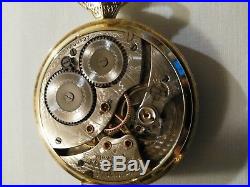 Waltham 12S. 17 Jewel (1918) fancy dial ART DECO very fancy gold filled case