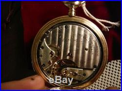 Waltham 14 KT solid gold Repeater Hunter case 1901 running & chiming, great dial