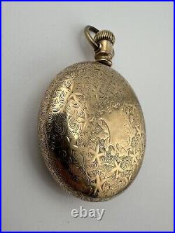 Waltham 15 Jewel Pocket Watch Model 1883 Grade Sterling Size 18s GF Case Working