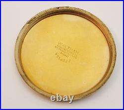 Waltham 17j Unitas Swiss 6431 Star 10K Rolled Gold Plate Case Pocket Watch