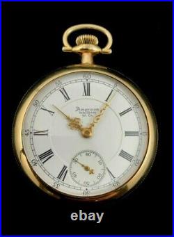 Waltham 18 Size 17 Jewel 120 Year Old Appleton Tracy Case Extra Fine Condition