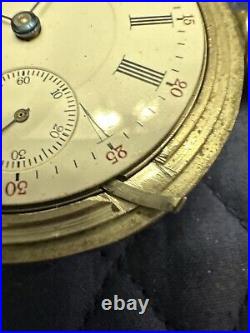 Waltham 18s 17j 1883 Pocket Watch Keystone Silveroid Case WithDisplay Box Serviced