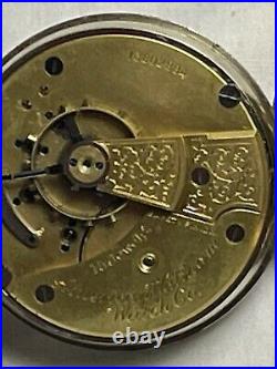 Waltham 1904 18S 15j Open Face Pocket Watch Gold-Filled 20-Year Case Works