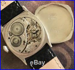 Waltham 1907 Fancy Dial/Hands Nickel Cased 0s Restored Vintage Watch