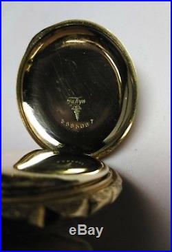 Waltham 6s. Mint fancy dial 15 jewels gold filled case restored very nice