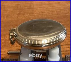 Waltham Antimagnetic Pocket Watch Montgomery Dial Swiss Movt. Gold Plate Case