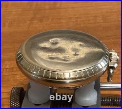 Waltham Antimagnetic Pocket Watch Montgomery Dial Swiss Movt. Gold Plate Case