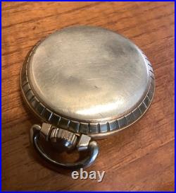 Waltham Antimagnetic Pocket Watch Montgomery Dial Swiss Movt. Gold Plate Case