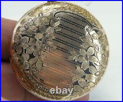 Waltham Art Nouveau Gold Filled Gr 635 Fancy Case POCKET WATCH 16s 17j RUNS