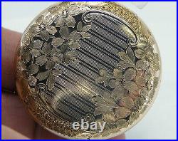 Waltham Art Nouveau Gold Filled Gr 635 Fancy Case POCKET WATCH 16s 17j RUNS
