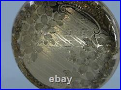 Waltham Art Nouveau Gold Filled Gr 635 Fancy Case POCKET WATCH 16s 17j RUNS