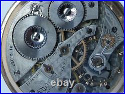 Waltham Art Nouveau Gold Filled Gr 635 Fancy Case POCKET WATCH 16s 17j RUNS