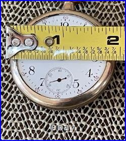 Waltham Bartlett Model 1908 Pocket Watch 16 Size 17 Jewel Gold Filled Case
