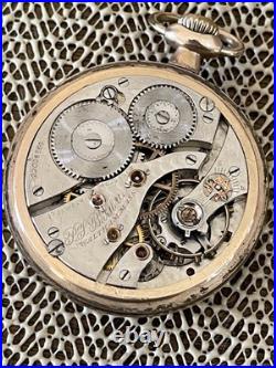Waltham Bartlett Model 1908 Pocket Watch 16 Size 17 Jewel Gold Filled Case