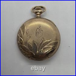 Waltham Beautiful 6s Warranted 20YR Gold Filled Hunting Case Pocket Watch Runs