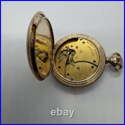 Waltham Beautiful 6s Warranted 20YR Gold Filled Hunting Case Pocket Watch Runs