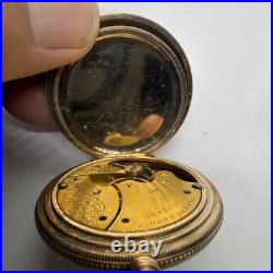 Waltham Beautiful 6s Warranted 20YR Gold Filled Hunting Case Pocket Watch Runs