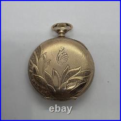 Waltham Beautiful 6s Warranted 20YR Gold Filled Hunting Case Pocket Watch Runs