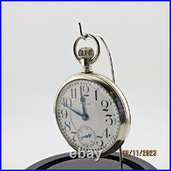 Waltham''Crescent St'.' 21J. RR grade antique pocket watch in Salesman display