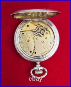 Waltham Gold-Filled Hunter Case Ladies Pocket Watch, Size 6