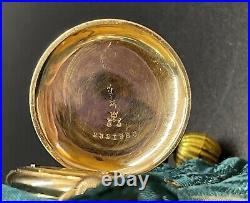 Waltham Gold Filled Ladies Pocket Watch Working Condition