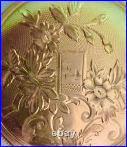 Waltham Hunter Case Pocket Watch 14K Gold Plated Antique 1902