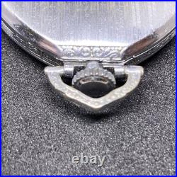 Waltham Manual Pocket Watch Star Watch Case Blue Hands Sub-Dial