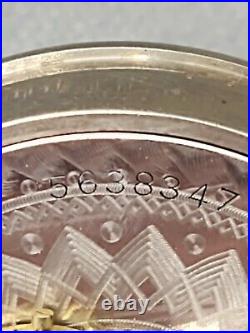 Waltham Model1883 Grade 15 Pocket Watch Waltham Coin Silver Case 18s 17j