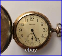 Waltham Model 1894 12s Pocket Watch Gold Filled Illonois Watch Co Case