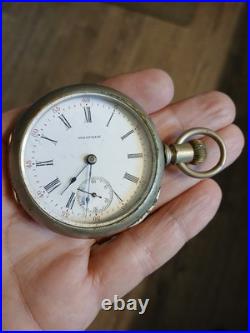 Waltham Non-Magnetic A. T. & Co Quality 18s 15J Pocket Watch-Runs 1889
