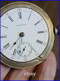 Waltham Non-Magnetic A. T. & Co Quality 18s 15J Pocket Watch-Runs 1889