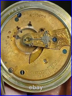 Waltham Non-Magnetic A. T. & Co Quality 18s 15J Pocket Watch-Runs 1889