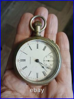 Waltham Non-Magnetic A. T. & Co Quality 18s 15J Pocket Watch-Runs 1889