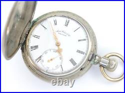 Waltham Pocket Watch 14 Size Bond Street in Nice Case NA658