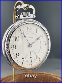 Waltham Pocket Watch Two Tone Appleton Tracey & Co. 18s 17j Display Back Case