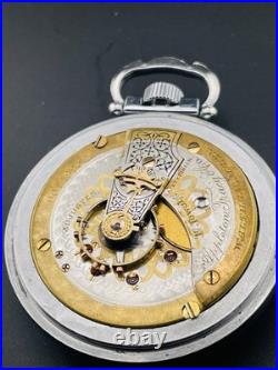 Waltham Pocket Watch Two Tone Appleton Tracey & Co. 18s 17j Display Back Case